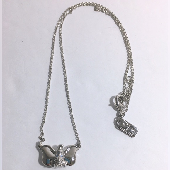Coach Disney Dumbo Pendant Necklace New - Picture 5 of 8